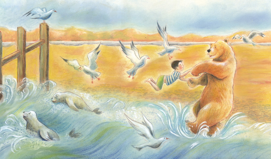 Grab Some Sunscreen and Dive Into These Beach Illustrations