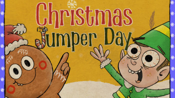 Donation box for Christmas Jumper Day