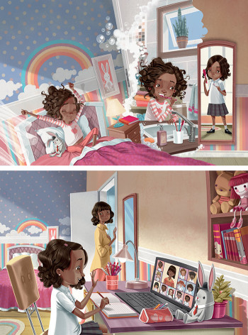 Anas First Day of School