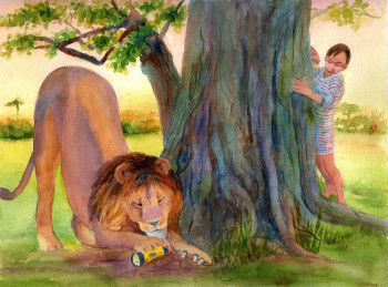 Illustration from the Magic Flash Light