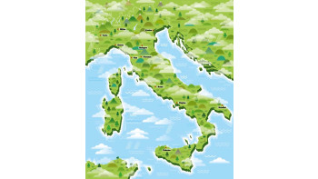 Map of Italy