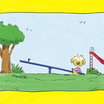 Pup Seesaw