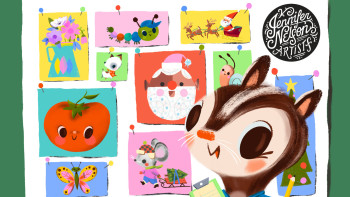 Author/illustrator - Jill Howarth's work