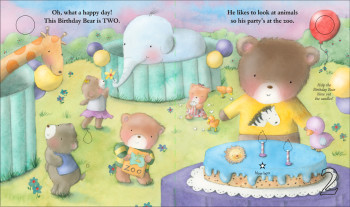 Birthday Bears at the Zoo