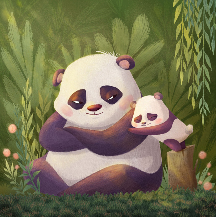 Sweet Illustrations of Fathers for Father's Day