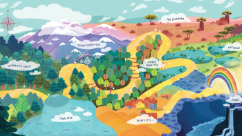 Road to Riches Map Animation