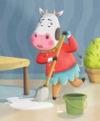 The Clumsy Cow