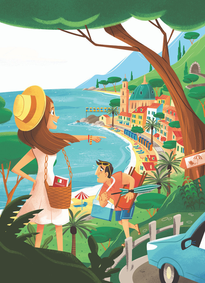 Enjoy Your Time in the Sun with these Fun Summer Illustrations