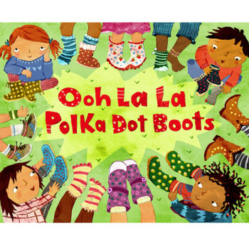 Ooh La La Polka Dot Boots
