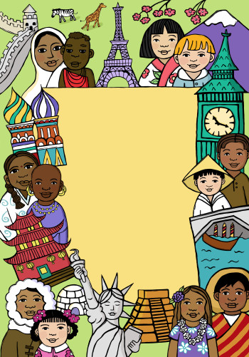 Harcourt Brace Poetry Poster Illustration International Children