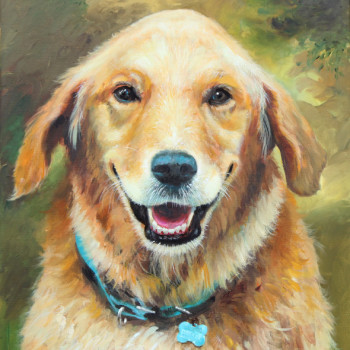 BECKET, Kristen's dog