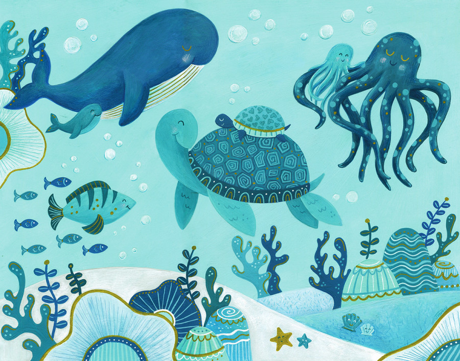 Discover What’s Under the Sea in These Underwater Illustrations