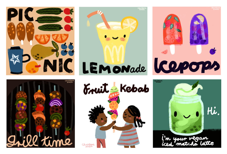 Chill Out This Summer with These Ice Cream Illustrations!
