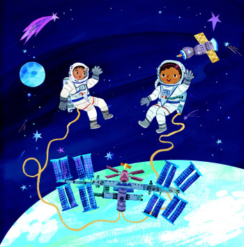 First Explorers Astronauts