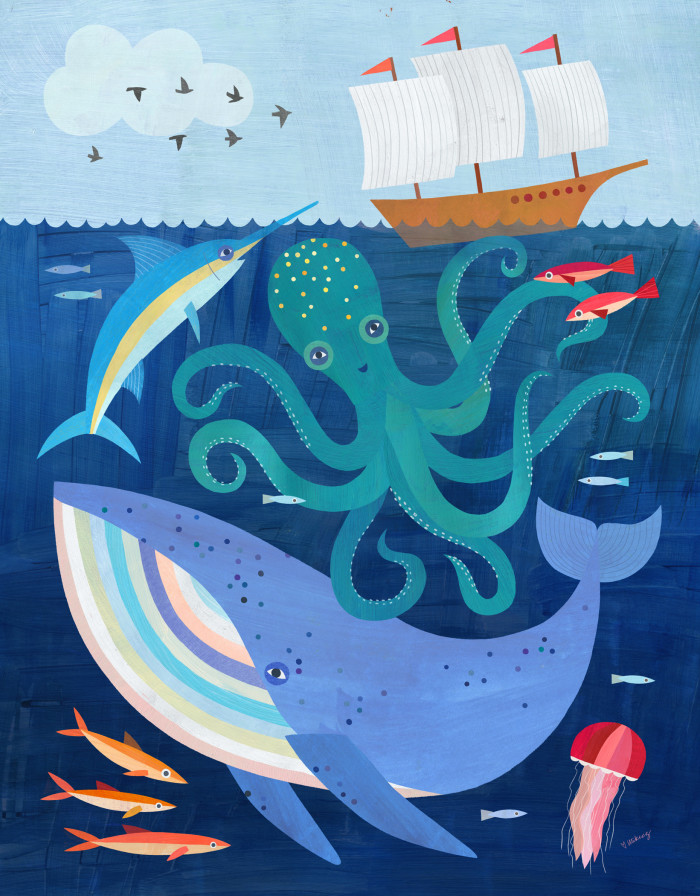Discover What’s Under the Sea in These Underwater Illustrations