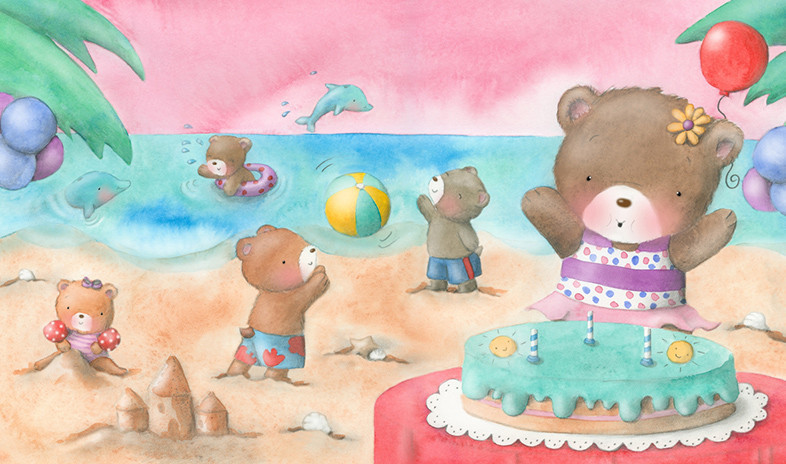Grab Some Sunscreen and Dive Into These Beach Illustrations