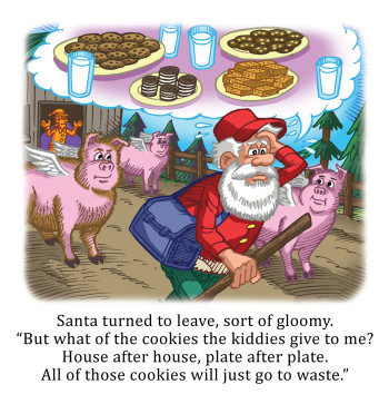 "Smushbottom's Pigs Save Christmas" (image #7)