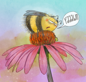 Sleepy bumblebee