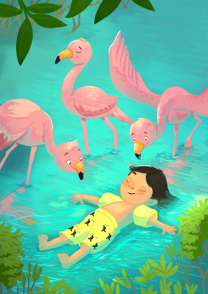 Grab Some Sunscreen and Dive Into These Beach Illustrations