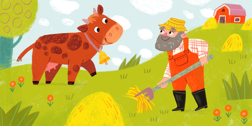 Old MacDonald Had a Farm - Illustrations for Nursery Rhymes