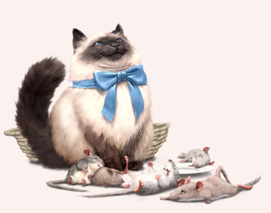 Celebrate International Cat Day with Cats, Cats, and More Cat Illustrations