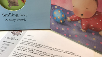 Two of my books chosen to be part of Dolly Parton's wonderful Imagination Library Program!