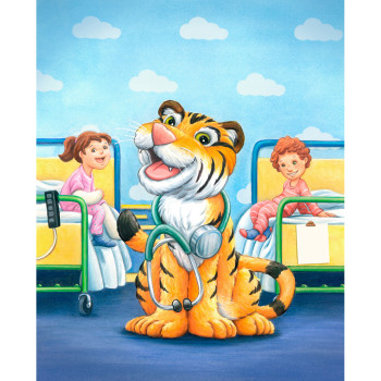The tiger who visited the hospital