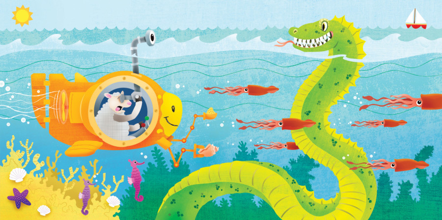 Explore the Open Waters with These Ocean Illustrations