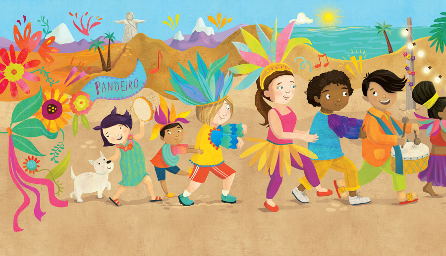 Grab Some Sunscreen and Dive Into These Beach Illustrations
