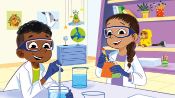 Pearson primary science six books covers and characters