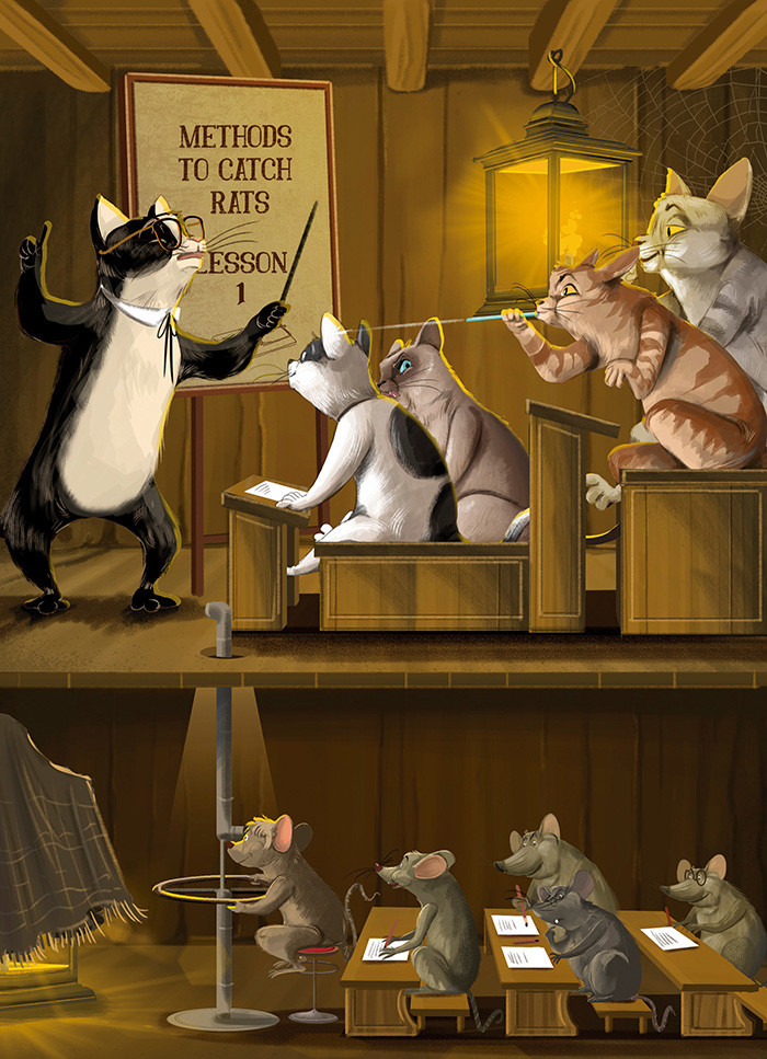 Celebrate International Cat Day with Cats, Cats, and More Cat Illustrations