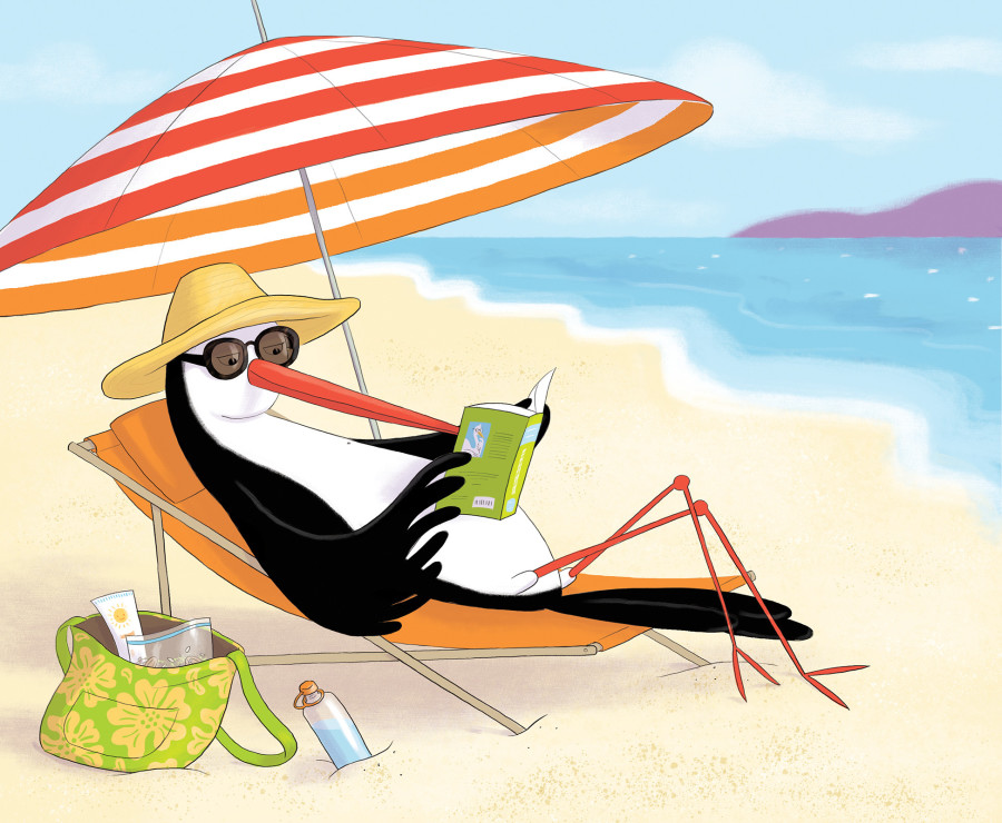 Grab Some Sunscreen and Dive Into These Beach Illustrations