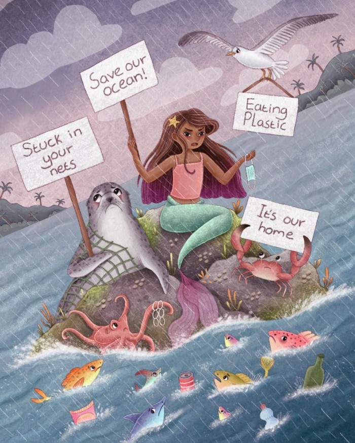 Marvel at These Mesmerising Illustrations of Mermaids to Celebrate MerMay!