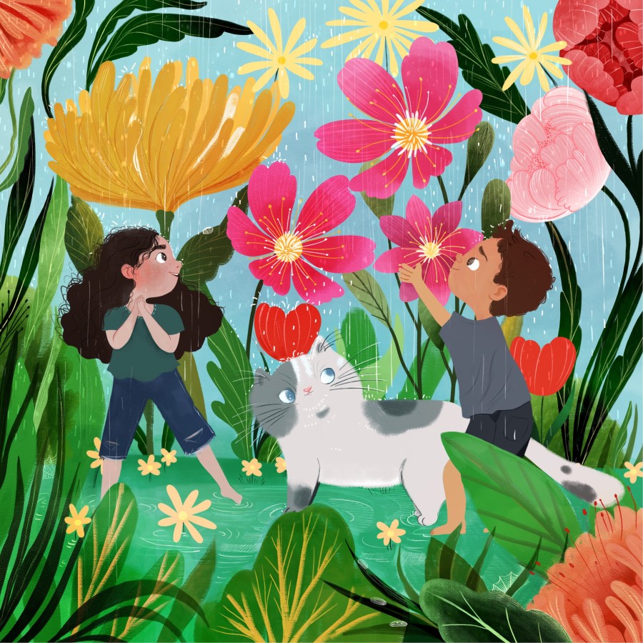 Watch Your World Bloom with These Flower Illustrations!