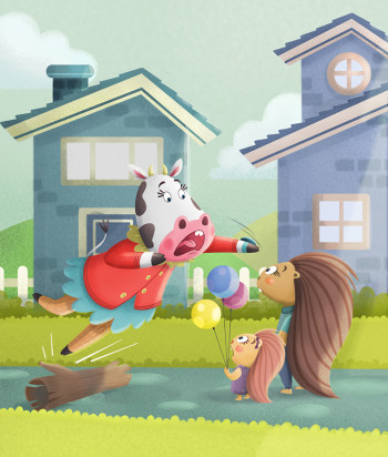 The Clumsy Cow
