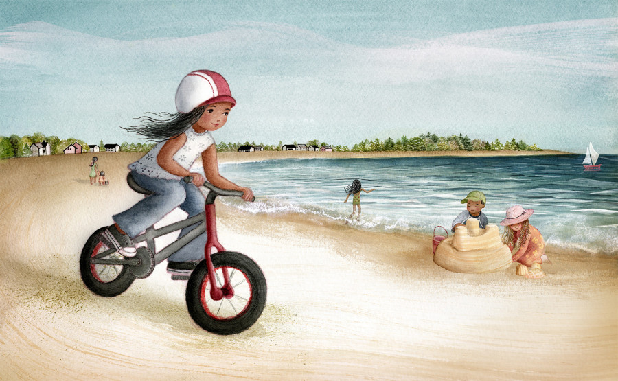 Grab Some Sunscreen and Dive Into These Beach Illustrations