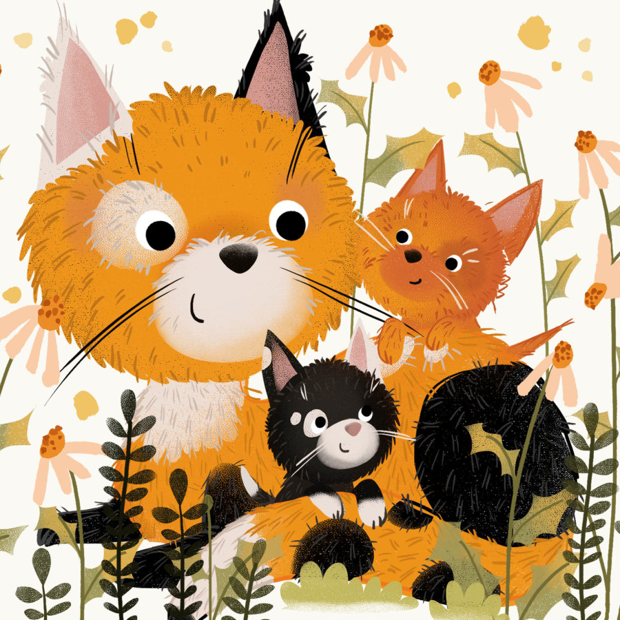 Celebrate International Cat Day with Cats, Cats, and More Cat Illustrations