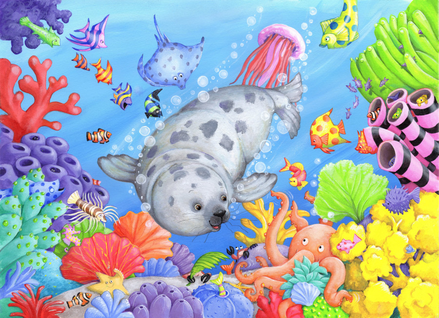 Discover What’s Under the Sea in These Underwater Illustrations