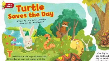 Laura Watson illustrates new story for Chirp magazine