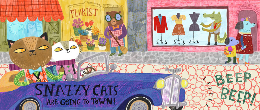 Celebrate International Cat Day with Cats, Cats, and More Cat Illustrations