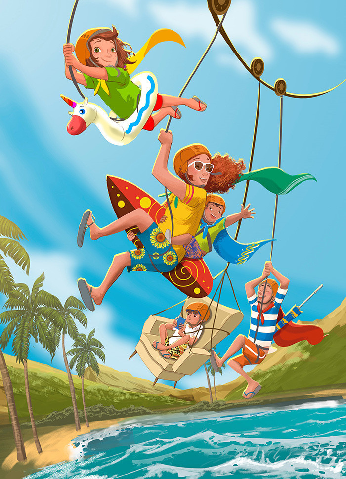 Enjoy Your Time in the Sun with these Fun Summer Illustrations