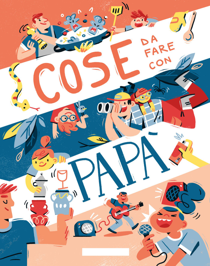 Sweet Illustrations of Fathers for Father's Day