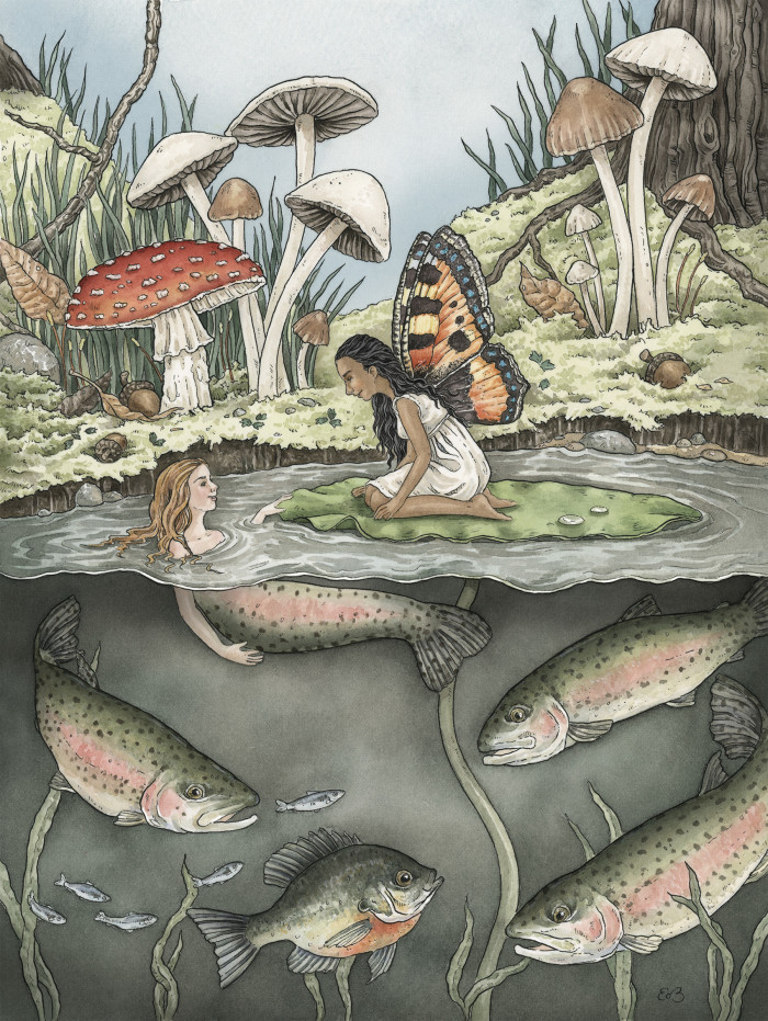 Marvel at These Mesmerising Illustrations of Mermaids to Celebrate MerMay!