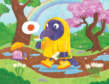 Spring Crow