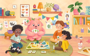 Board games with a monster