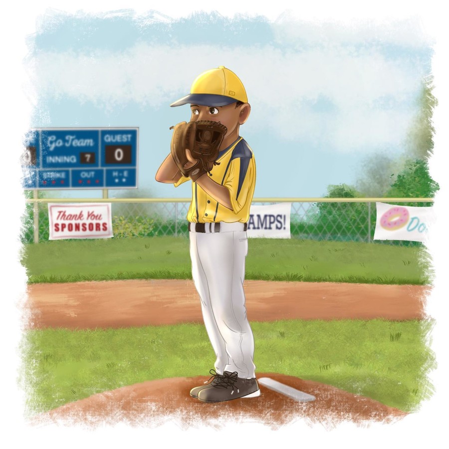 Motivational Baseball Picture Book