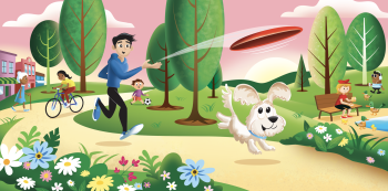 Frisbee in the Park