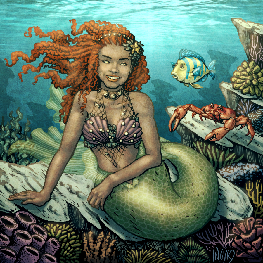 Marvel at These Mesmerising Illustrations of Mermaids to Celebrate MerMay!