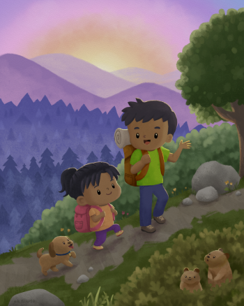 Hiking with Dad