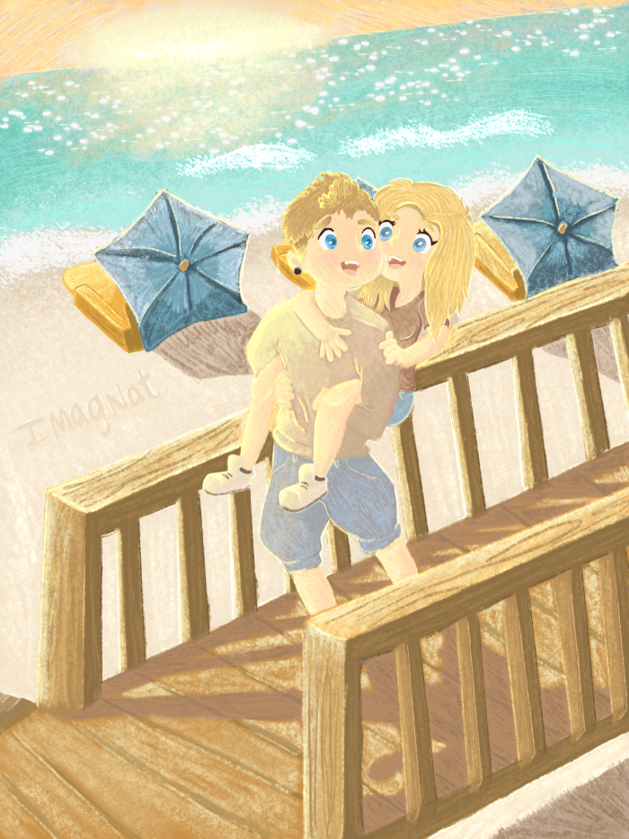 Grab Some Sunscreen and Dive Into These Beach Illustrations